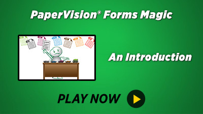PaperVision<sup>&reg;</sup> Forms Magic&trade; Technology Animation videomain image