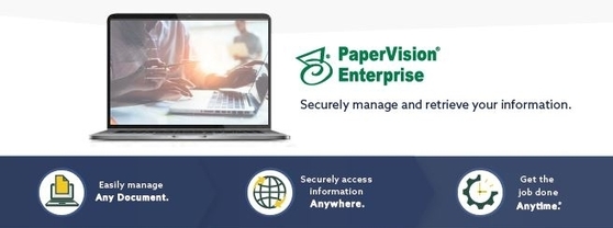 PaperVision<sup>&reg;</sup> Enterprise infographicmain image